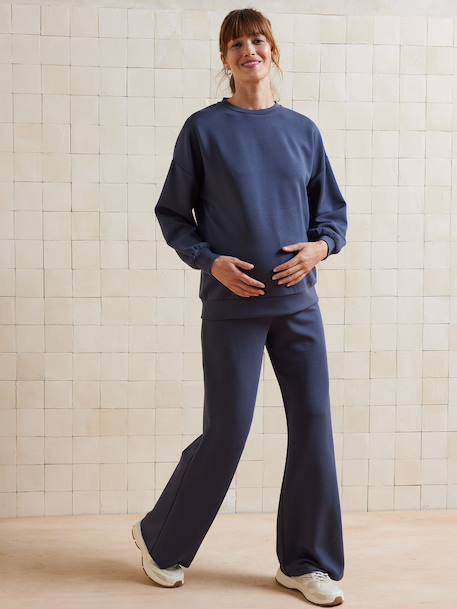 Ensemble de grossesse 2 pièces homewear bleu ardoise 2 - vertbaudet enfant 