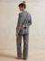 Ensemble 2 pièces pyjama de grossesse coton vichy carreaux noir 4 - vertbaudet enfant 