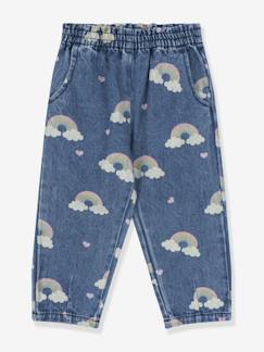 -Pantalon imprimé en denim Magot