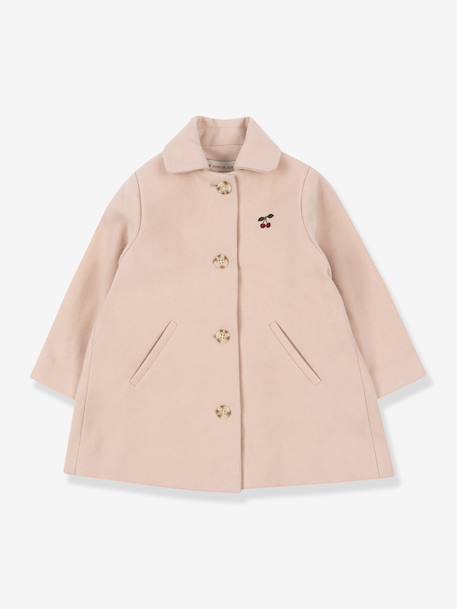Manteau Novella rose 1 - vertbaudet enfant 