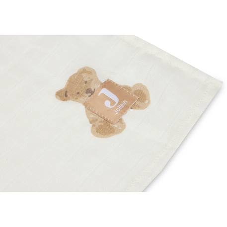 Lot de 2 grands langes gaze de coton teddy bear Teddy bear 3 - vertbaudet enfant 
