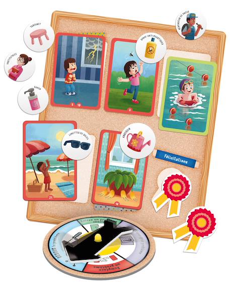 Life skills jeu de resolutions de problemes MULTICOLORE 5 - vertbaudet enfant 