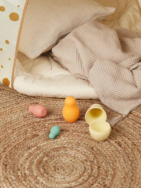 Matriochka en silicone - jouet de bain Chocolate bliss+Tropical vibes 9 - vertbaudet enfant 