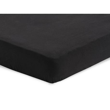 Drap housse jersey en coton Beige+Blanc+Noir+Rose+Vert+Vert poudré 12 - vertbaudet enfant 