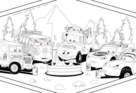 Eco-puzzle 60 pcs double face cars MULTICOLORE 3 - vertbaudet enfant 
