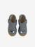 Chaussons à scratchs toile bébé bleu imprimé 2 - vertbaudet enfant 