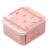 Lot de 4 boîtes à goûter Jaune+Kaki+Rose+Rose, rouge, violet+Vert de gris 16 - vertbaudet enfant 