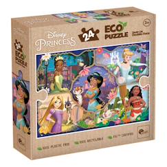 Jouet-Eco-puzzle 24 pcs mini double face princess
