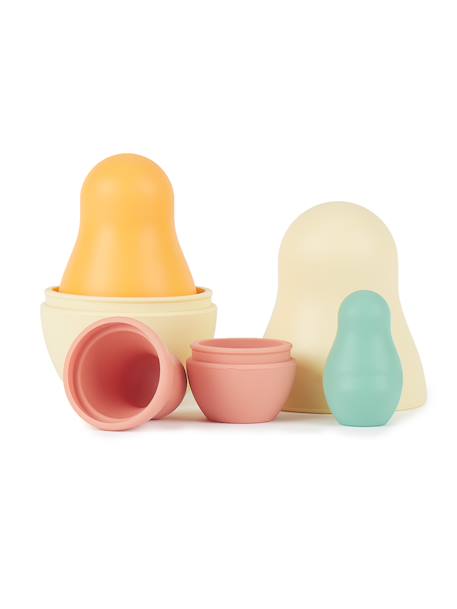 Matriochka en silicone - jouet de bain Chocolate bliss+Tropical vibes 7 - vertbaudet enfant 