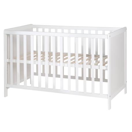 Lit cododo + table à langer + matelas à langer déperlant roba style Blanc / gris argenté 3 - vertbaudet enfant 