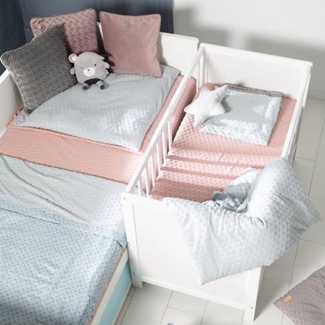 Lit cododo + table à langer + matelas à langer déperlant roba style Blanc / gris argenté 6 - vertbaudet enfant 