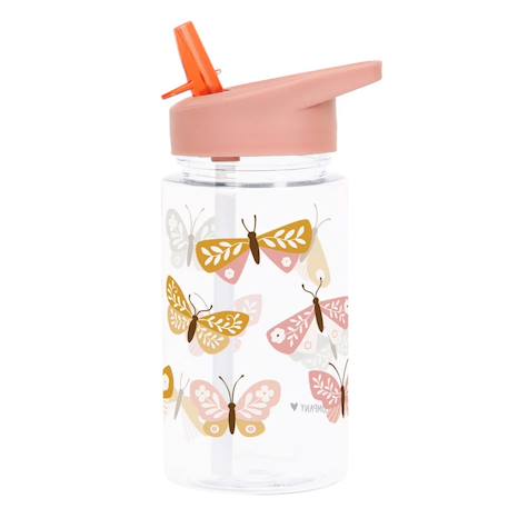 Gourde enfant ergonomique 450 ml Beige+Bleu+Gris+Jaune+Kaki+Noir+Rose+Vert de gris 34 - vertbaudet enfant 