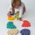 Jeu parcours sensoriel – chemin montessori empreintes pieds & mains Multicolore 5 - vertbaudet enfant 