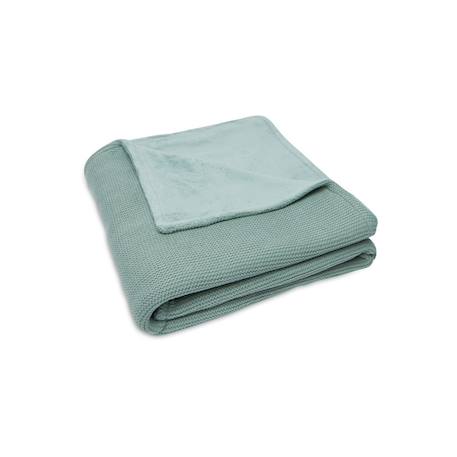 Couverture lit bébé basic knit Vert forêt 4 - vertbaudet enfant 