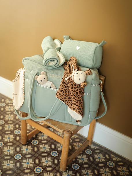 Sac à langer évolutif 24 ou 48h personnalisable vert sauge 3 - vertbaudet enfant 