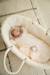 Couffin bébé en fibres naturelles tressées Blanc+Léopard+vert sauge 1 - vertbaudet enfant 