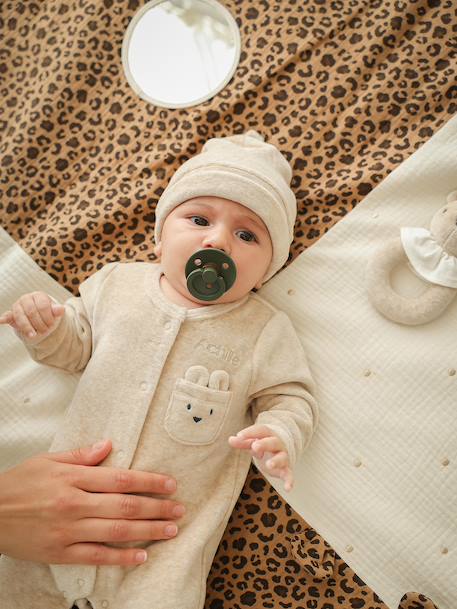 Tapis d'éveil léopard en gaze de coton beige 9 - vertbaudet enfant 