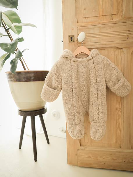 Combipilote mixte doublée léopard capsule famille taupe 6 - vertbaudet enfant 