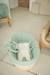 Couffin bébé en fibres naturelles tressées Blanc+Léopard+vert sauge 18 - vertbaudet enfant 