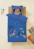 Housse de couette enfant + taie d'oreiller milo Bleu 1 - vertbaudet enfant 