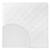 Matelas déhoussable pour parc bébé hexagonal Blanc - carré (100x100) 1 - vertbaudet enfant 