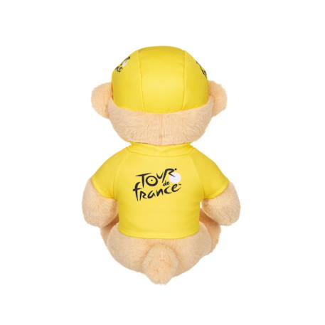 Peluche - peluche officielle ours tour de france - maillot et casquette vainqueur étape jaune - 24 cm Blanc 3 - vertbaudet enfant 