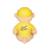 Peluche - peluche officielle ours tour de france - maillot et casquette vainqueur étape jaune - 24 cm Blanc 3 - vertbaudet enfant 