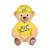 Peluche - peluche officielle ours tour de france - maillot et casquette vainqueur étape jaune - 24 cm Blanc 2 - vertbaudet enfant 