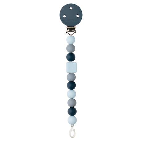 Attache tétine silicone Bleu 1 - vertbaudet enfant 