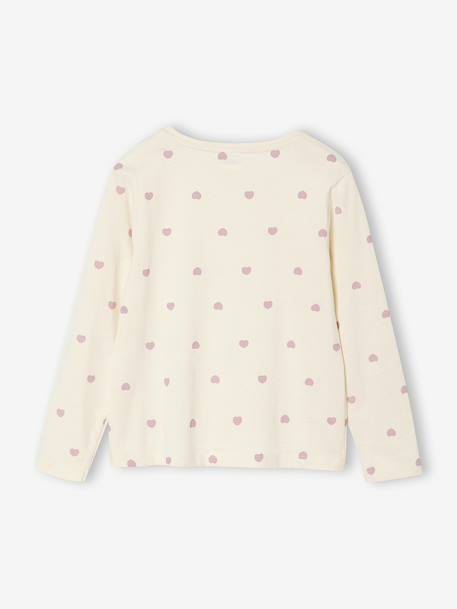 T-shirt manches longues fille Disney Marie les Aristochats écru 2 - vertbaudet enfant 