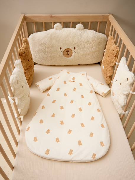 Gigoteuse PETIT OURS manches longues amovibles blanc imprimé 5 - vertbaudet enfant 