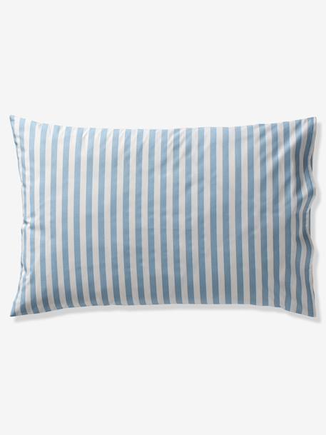 Parure housse de couette + taie d'oreiller enfant PÔLE NORD, avec coton recyclé bleu océan 11 - vertbaudet enfant 