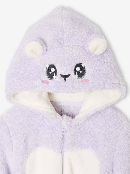 Surpyjama fille sherpa Kawaii lilas 5 - vertbaudet enfant 