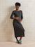 Robe longue de grossesse maille côtelée anthracite 1 - vertbaudet enfant 