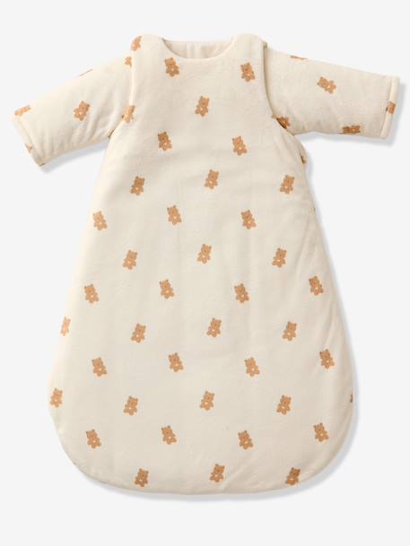 Gigoteuse PETIT OURS manches longues amovibles blanc imprimé 7 - vertbaudet enfant 