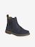 Boots enfant fille cuir détails festons lot beige+marine+marron+noir+taupe 7 - vertbaudet enfant 