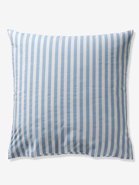 Parure housse de couette + taie d'oreiller enfant PÔLE NORD, avec coton recyclé bleu océan 9 - vertbaudet enfant 