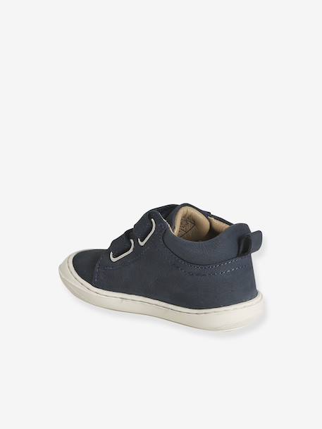 Chaussures premiers pas bébé scratchs bleu+bleu électrique+marine 13 - vertbaudet enfant 