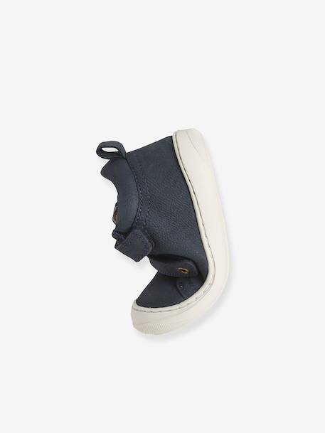 Chaussures premiers pas bébé scratchs bleu+bleu électrique+marine 16 - vertbaudet enfant 