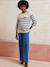 Pull style marinière grossesse et allaitement ouvertures raglan beige chiné+marine 5 - vertbaudet enfant 