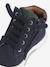 Chaussures enfant garçon cuir montantes zippées et lacées marine+marron 6 - vertbaudet enfant 