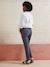 Pantalon de grossesse cigarette bandeau sans couture gris+noir 4 - vertbaudet enfant 