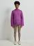 Pull col rond grossesse maille jersey avec laine anthracite+fuchsia 6 - vertbaudet enfant 