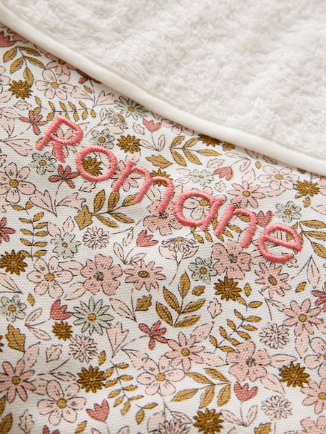 Matelas à langer + 2 tapis de change personnalisable FLORA blanc imprimé 6 - vertbaudet enfant 