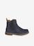 Boots enfant fille cuir détails festons lot beige+marine+marron+noir+taupe 8 - vertbaudet enfant 