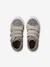 Baskets enfant fille cuir à scratchs beige imprimé+marine+or 4 - vertbaudet enfant 