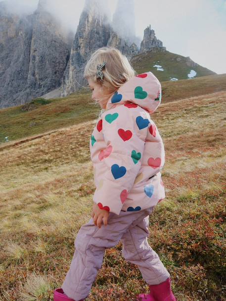 Doudoune Nuka rose 3 - vertbaudet enfant 