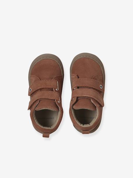 Chaussures premiers pas bébé velcro beige+bleu+bleu électrique+chocolat+lot beige+lot marron+lot vert+marron+ocre+vert+vert sauge 50 - vertbaudet enfant 