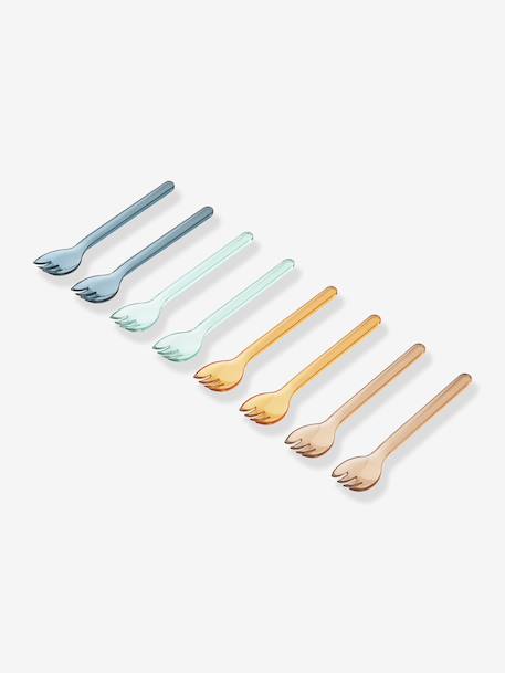 Alonso lot de 8 fourchettes multicolore 1 - vertbaudet enfant 