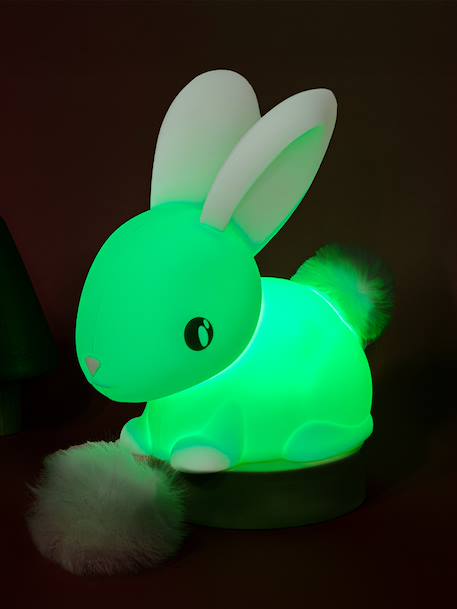 Veilleuse tactile Cotton le lapin blanc 1 - vertbaudet enfant 